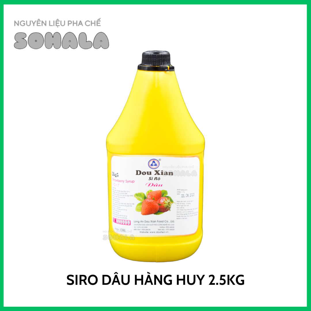 Siro Dâu Hàng Huy 2.5kg