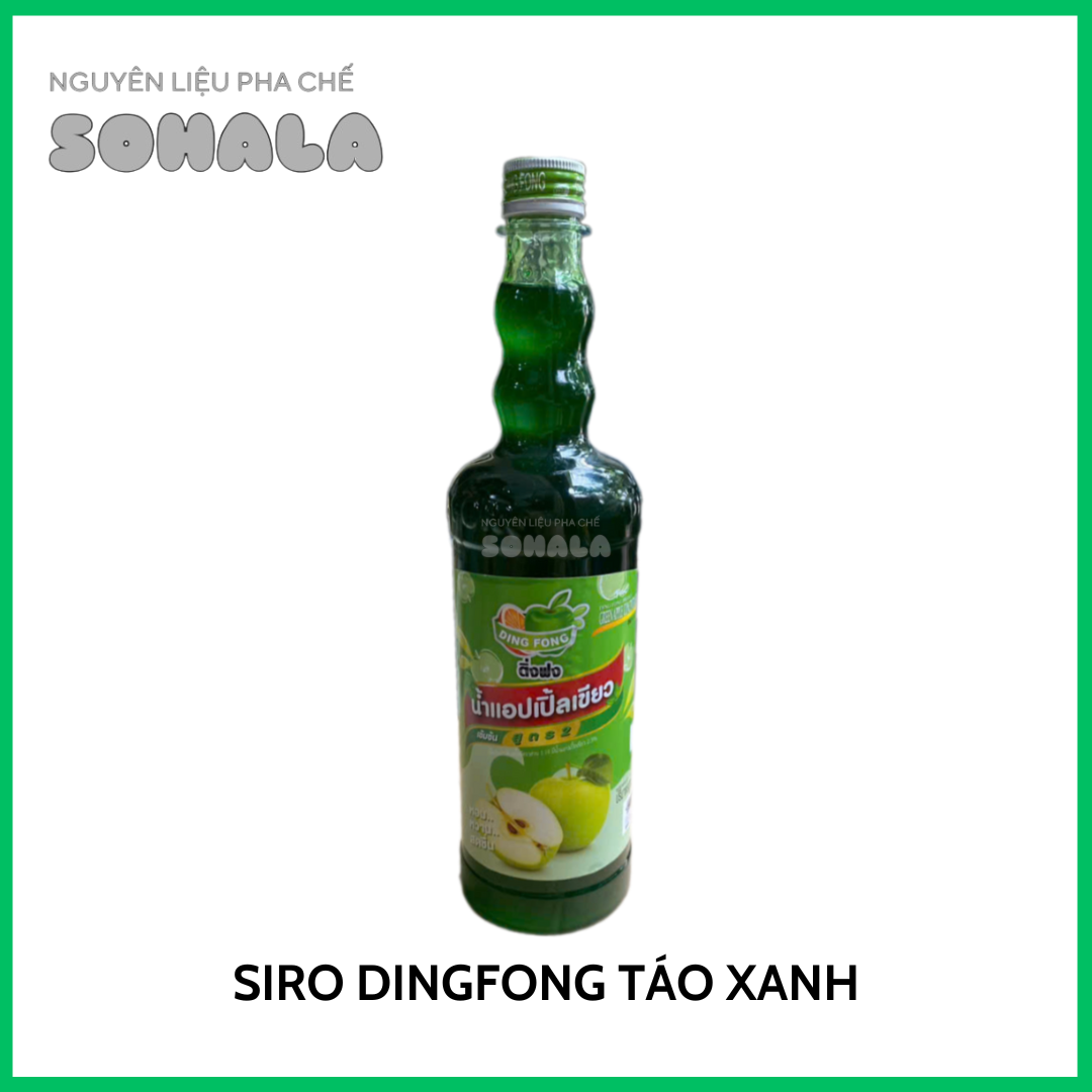 Siro Dingfong Táo Xanh 760ml