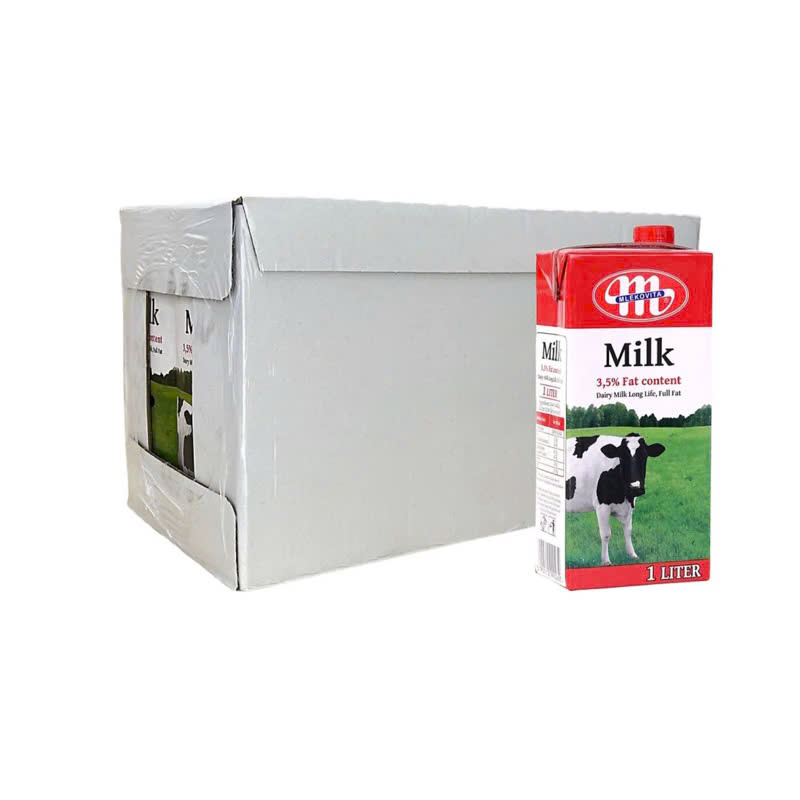 Sữa tươi Ba Lan Mlekovita 1L