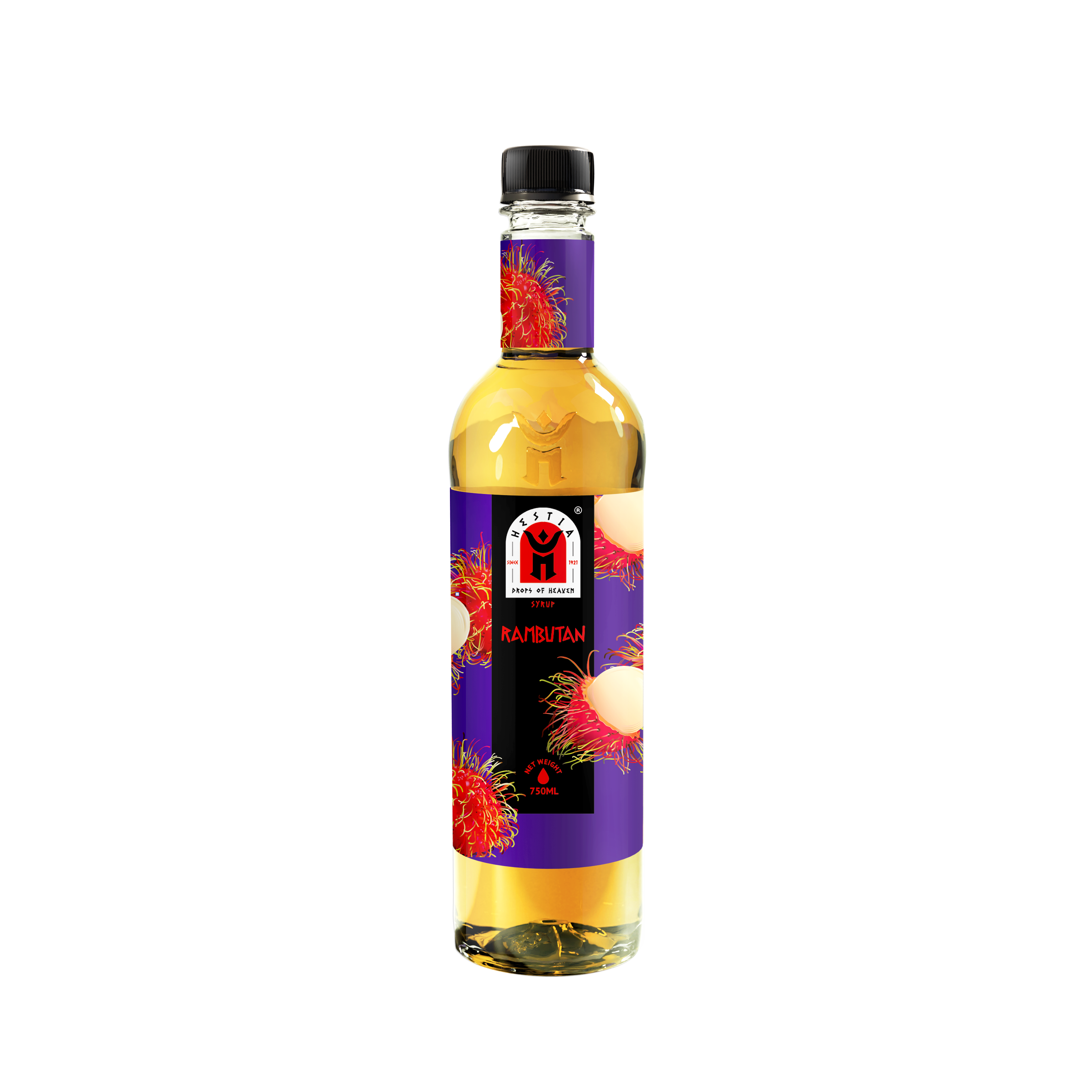 Syrup Chôm Chôm Hestia 750ml (Rambutan)