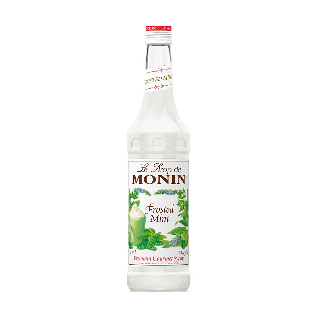 Syrup Monin Bạc Hà Trắng (Frosted Mint) chai 700ml