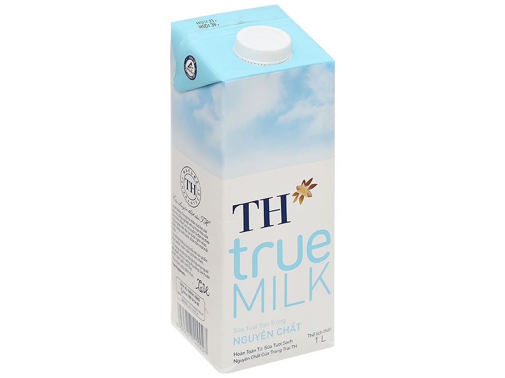 Sữa tươi TH True Milk 1 lít - KHÔNG ĐƯỜNG