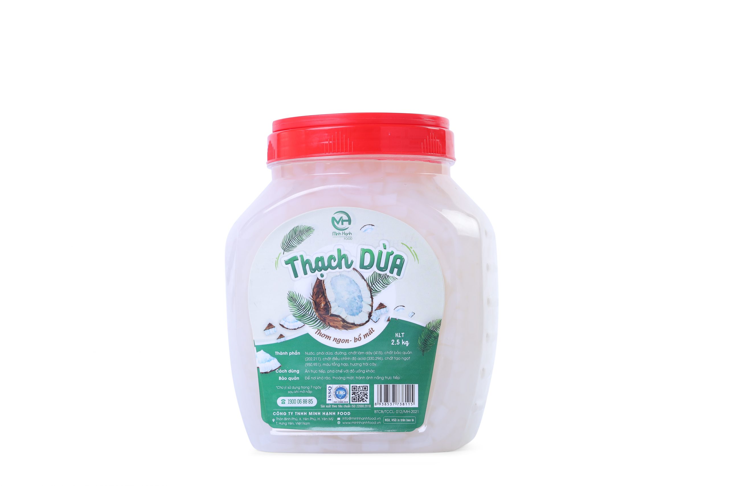 Thạch dừa Minh Hạnh hũ 2.5kg