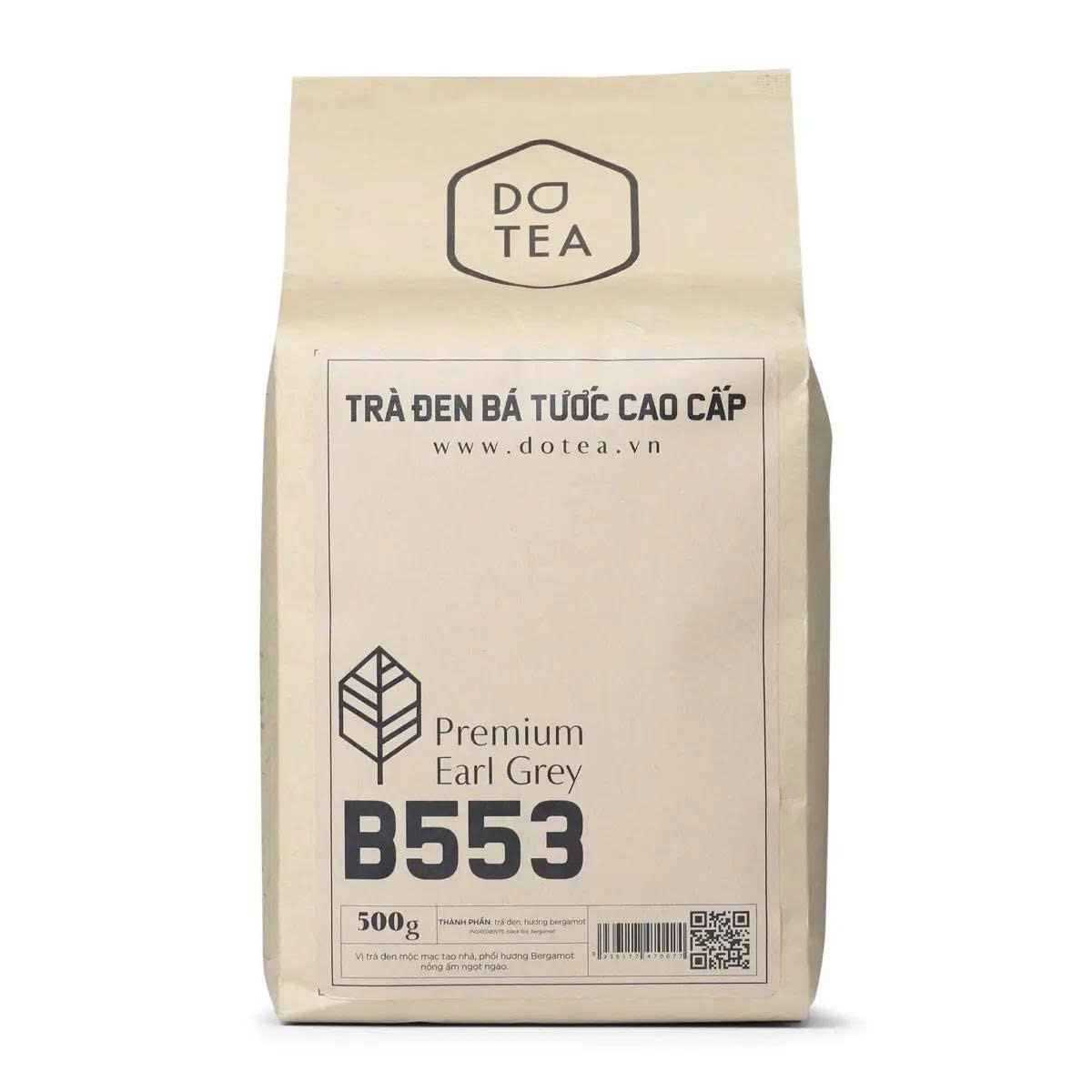 Trà đen Bá Tước Cao Cấp Dotea B553 túi 500g