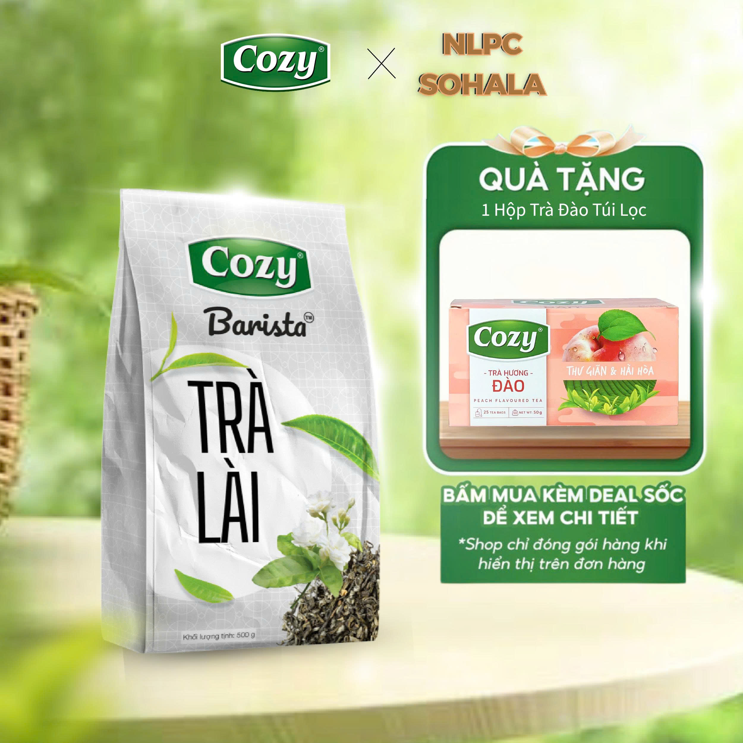 Trà Lài Cozy Barista túi 500g