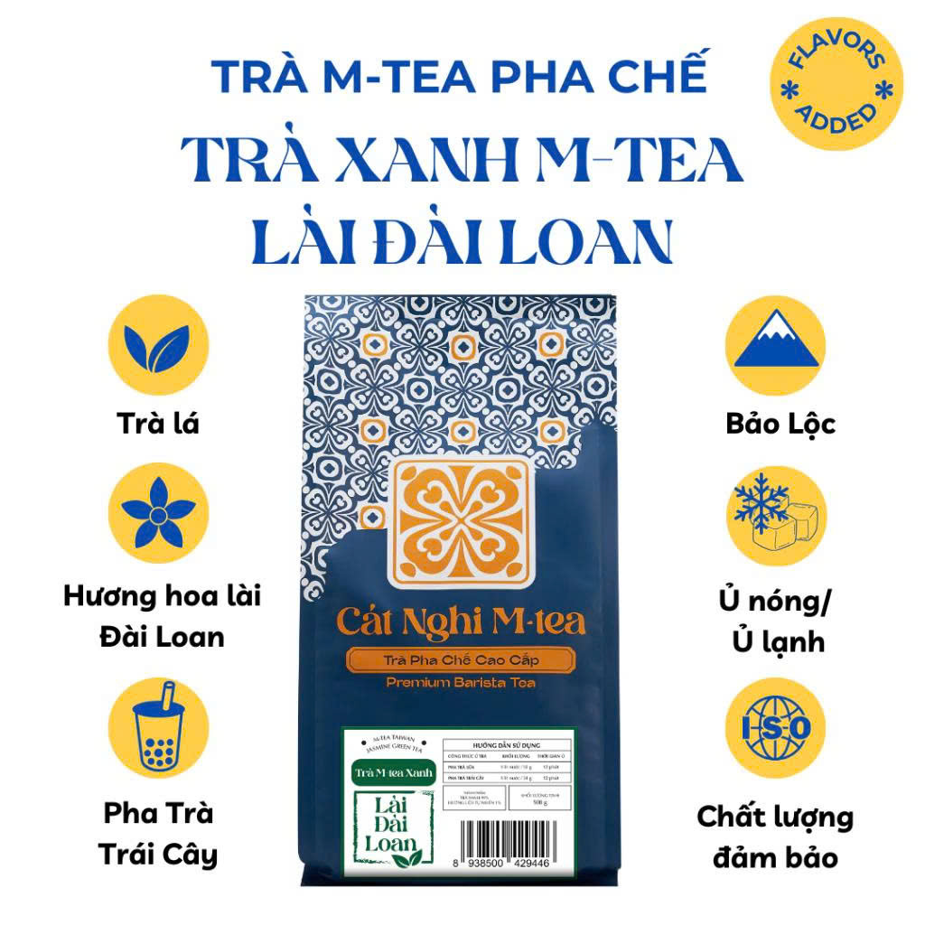Trà Lài Đài Loan M-Tea Cát Nghi túi 500g