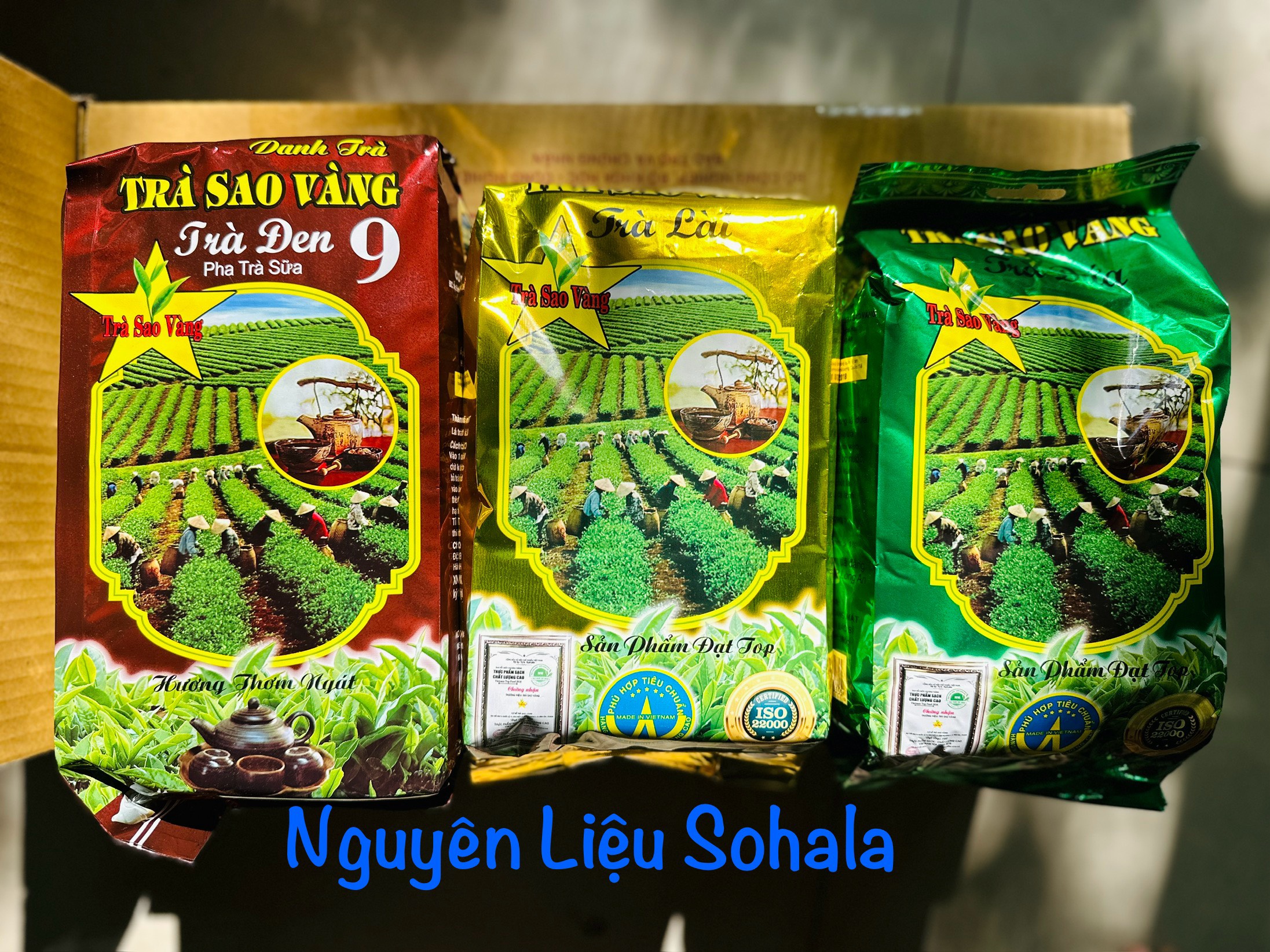 Trà đen số 9 Sao Vàng túi 500g