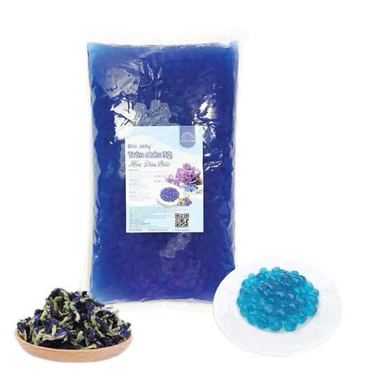 Trân châu 3Q Bibi Hoa Đậu Biếc túi 2kg