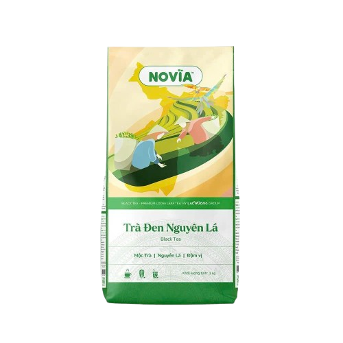 Trà đen nguyên lá Novia túi 1kg