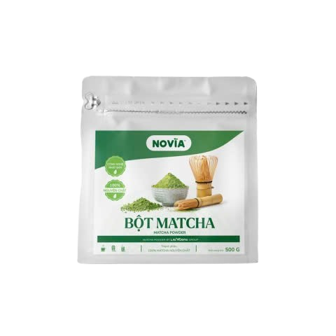 Bột Matcha Nguyên chất Novia túi 500g
