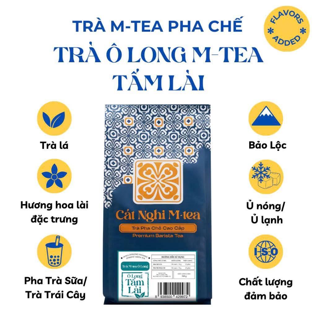 Trà Olong tấm lài M-tea Cát Nghi 500G