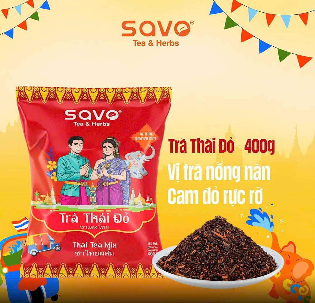 SAV0 Trà Thái Đỏ túi 400g