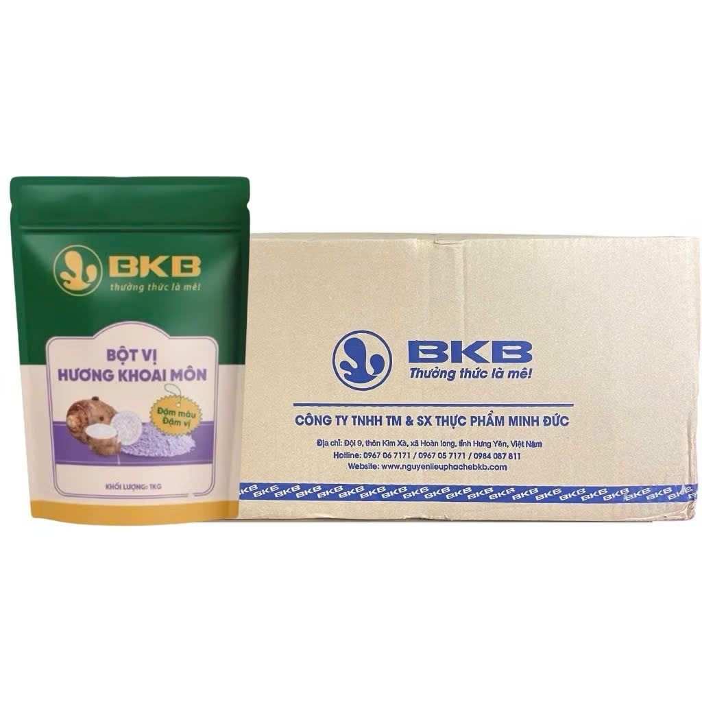 THÙNG 10 GÓI Bột khoai môn BKB túi 1kg