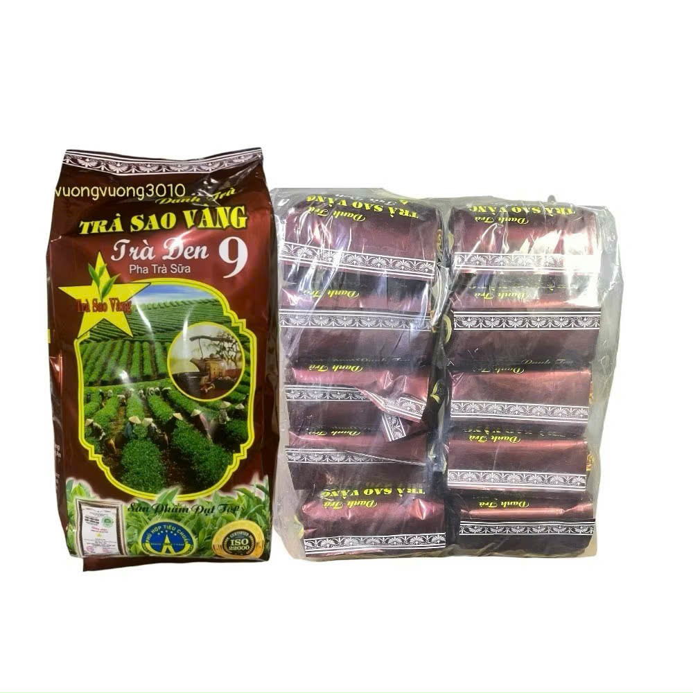 Trà đen số 9 Sao Vàng túi 500g - COMBO 10 GÓI
