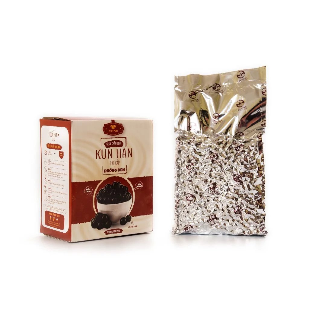 Trân châu đen Kun Han hộp 2kg