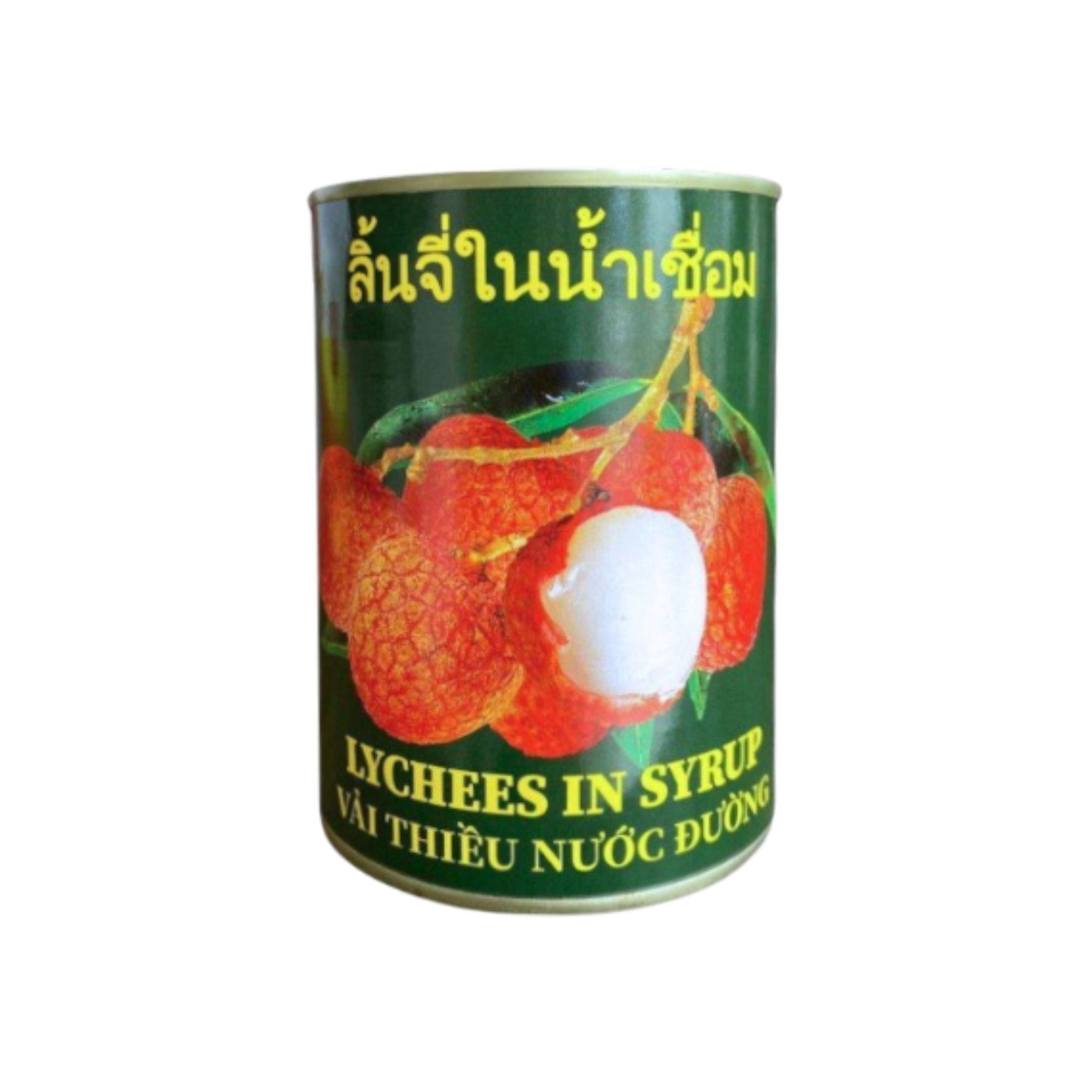 [Thùng 12 lon] Vải ngâm hàng xuất Thái 565g (bao bì xanh)