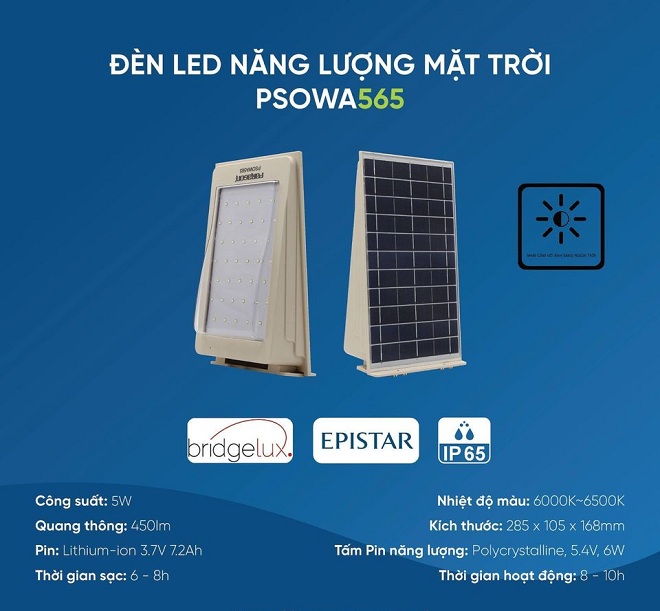 Đèn đường Led NLMT PSOWA565 Paragon 5W