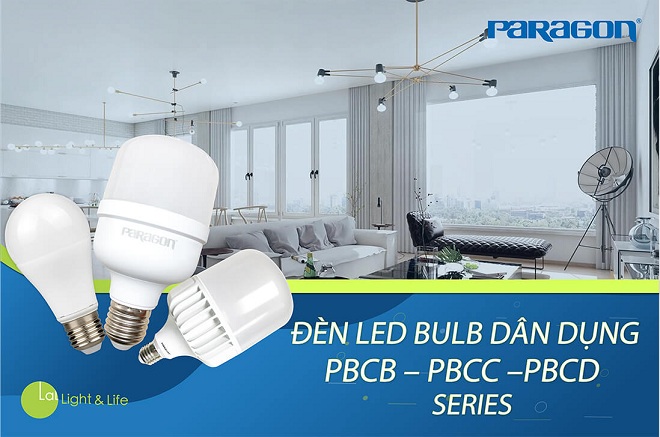 Đèn bulb Led trụ PBCC Paragon