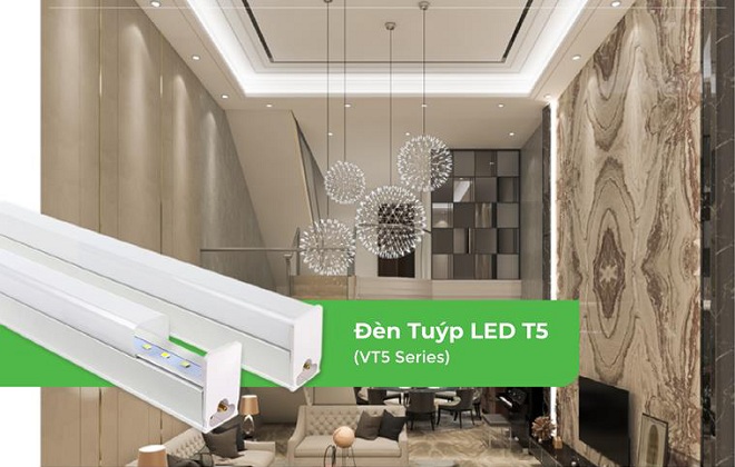 Đèn tube Led Garnet VT5-4SS-30 Kingled 4W