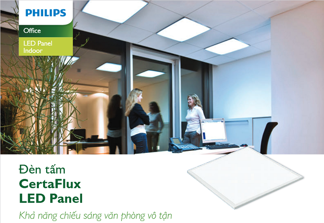 Đèn panel Led CertaFlux Philips 40W 