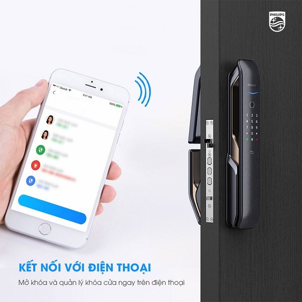 9200 Philips kết nối với điện thoại