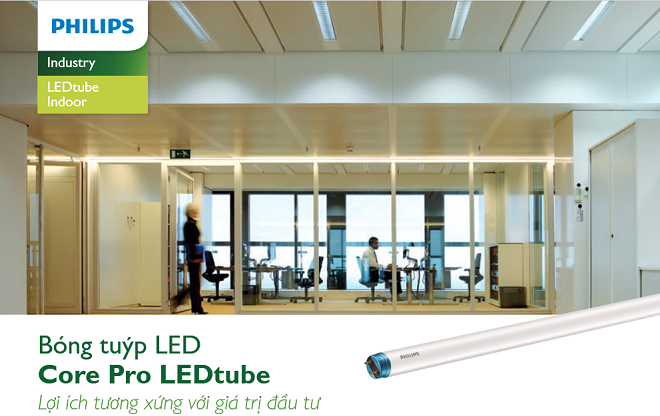 Đèn tube Led Core Pro HO Philips 18W