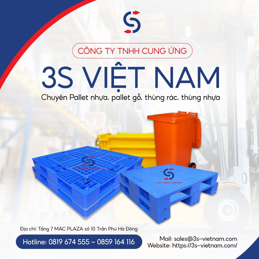 Lợi Ích Của Việc Sử Dụng Pallet Nhựa Từ Công Ty TNHH Cung Ứng 3S Việt Nam Trong Quản Trị Sản Xuất Và Thực Hiện ESG