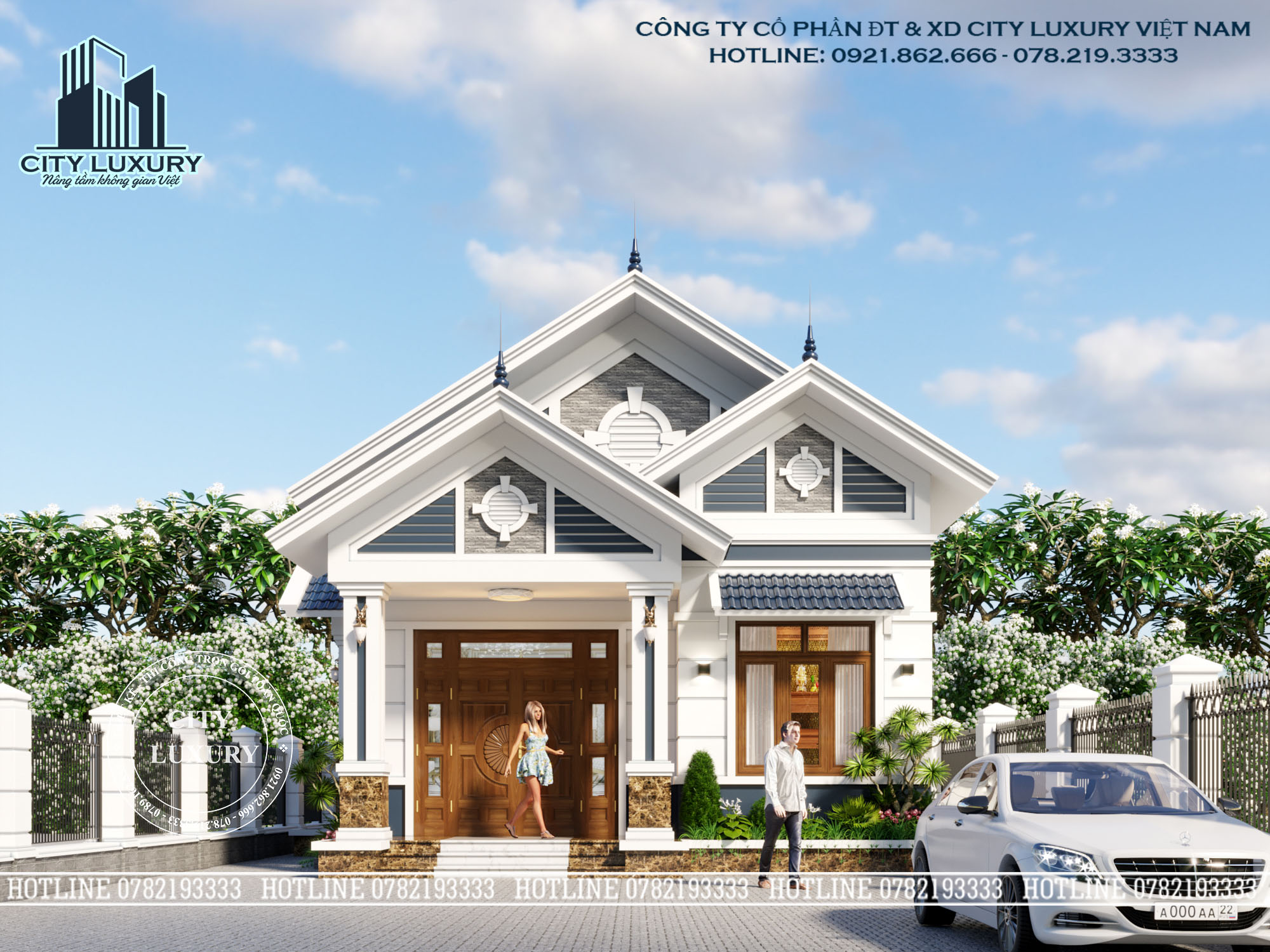Nhà cấp 4 mái thái anh Hiếu - Hà Nội