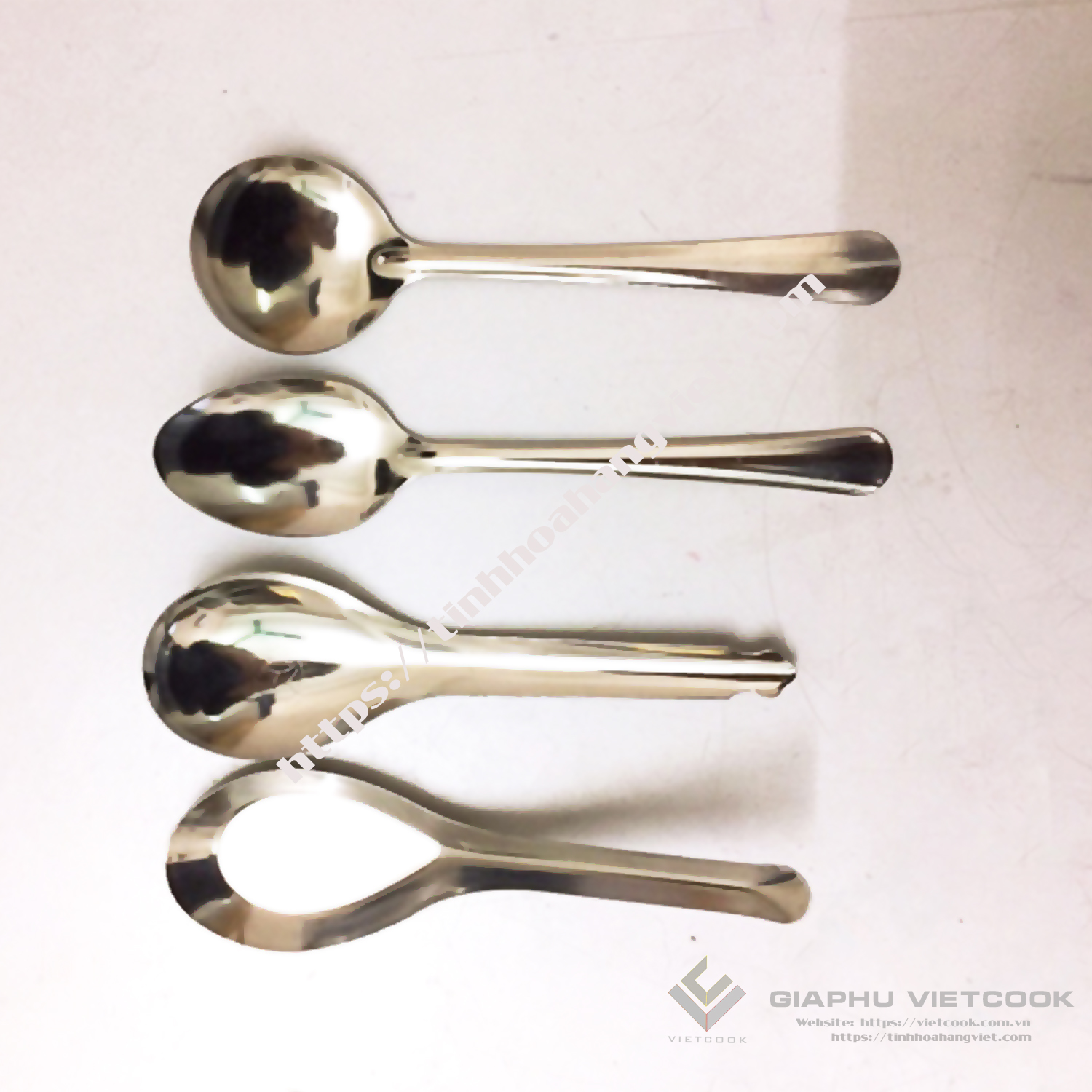 Thìa canh vuông, thìa canh bầu, thìa súp, thìa chanh, thìa gia vị inox ...