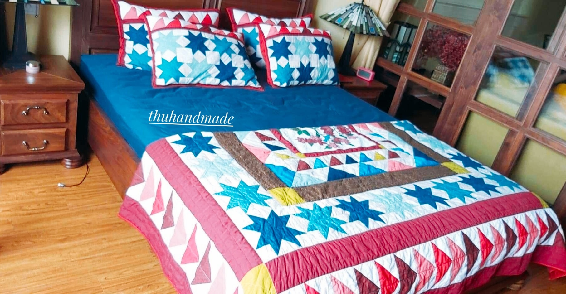 Vì sao một chiếc chăn tại HQQuilt có thể được ghép từ hàng nghìn mảnh vải?