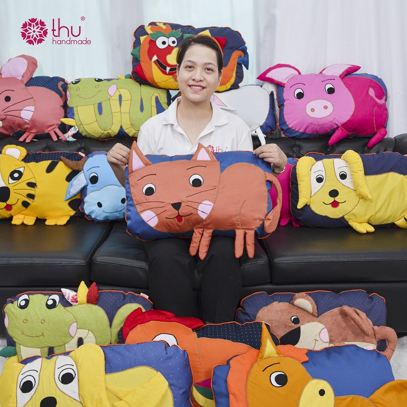Gối 12 con giáp