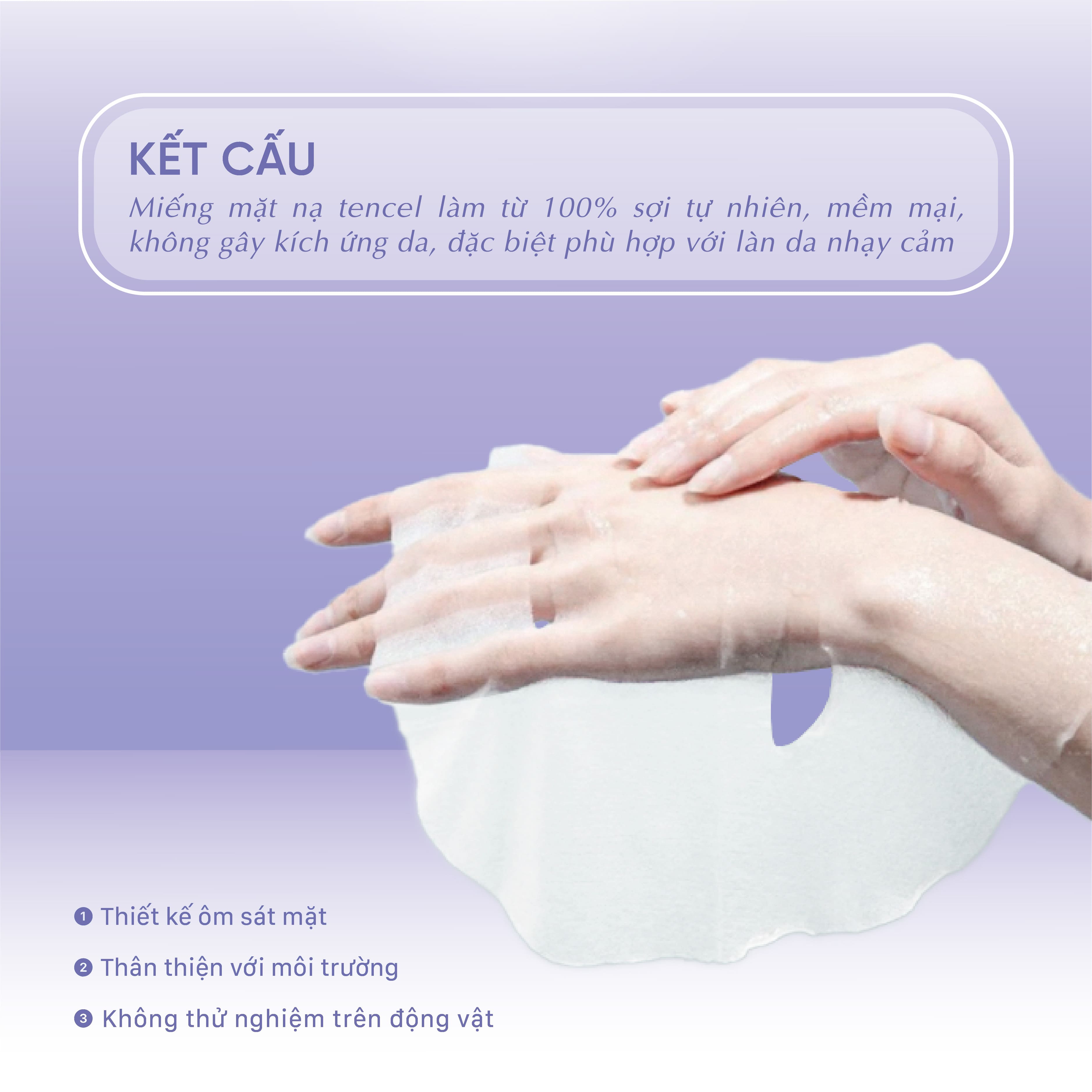 HỘP 10 MIẾNG Mặt nạ Vegtree dưỡng trắng da, đều màu da, cấp ẩm, se khít lỗ chân lông 25ml/miếng