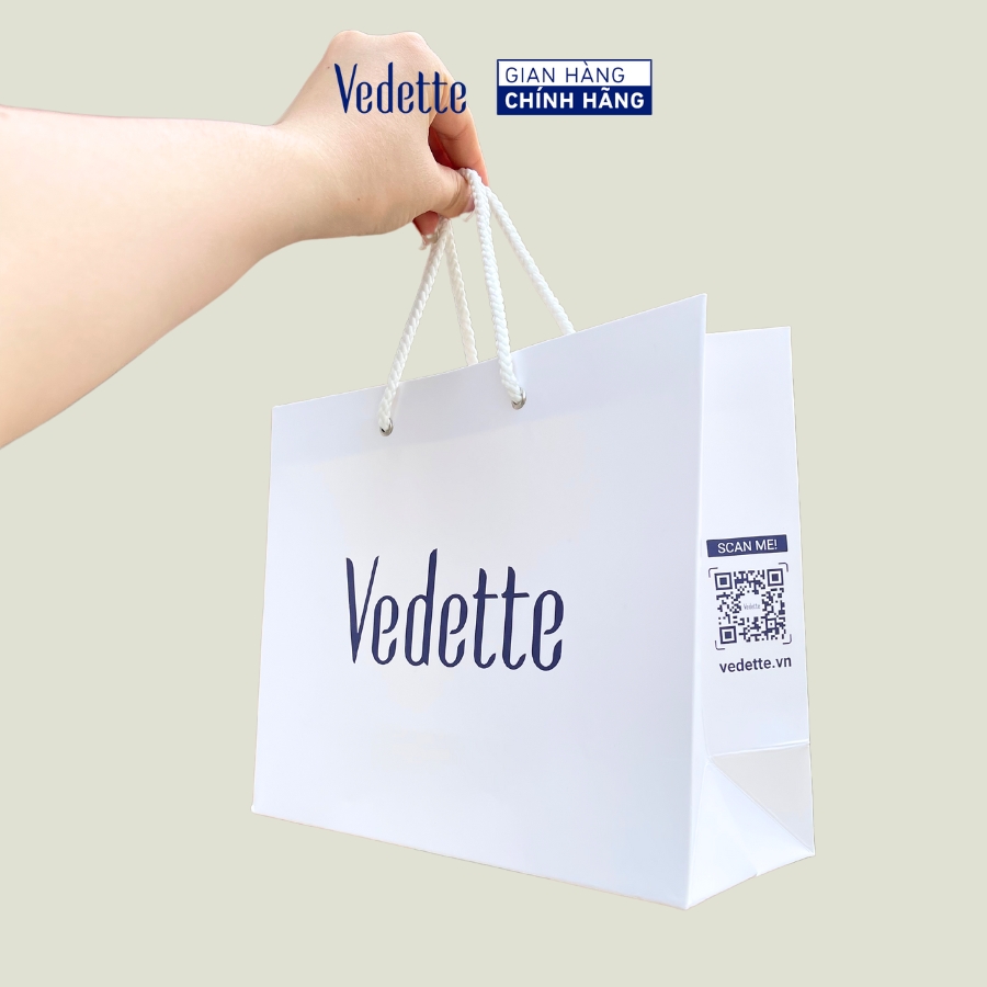 Túi giấy Thương hiệu mỹ phẩm VEDETTE dùng làm túi đựng quà tặng Túi giấy Thương hiệu mỹ phẩm VEDETTE dùng làm túi đựng quà tặng