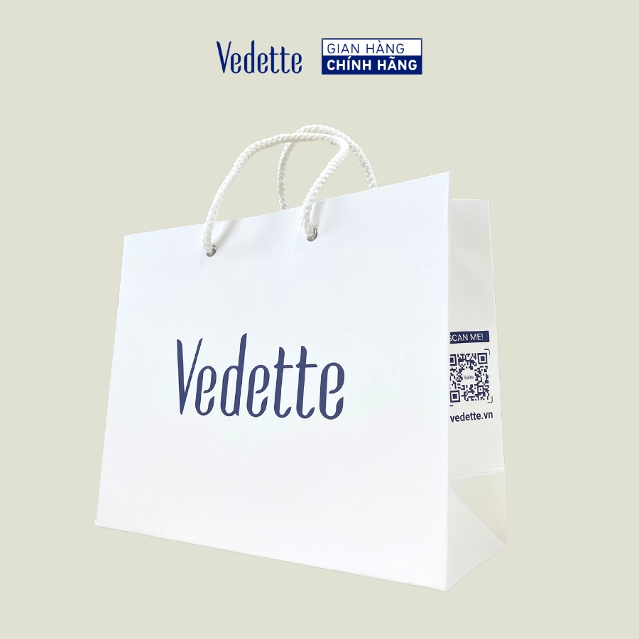 Túi giấy Thương hiệu mỹ phẩm VEDETTE dùng làm túi đựng quà tặng Túi giấy Thương hiệu mỹ phẩm VEDETTE dùng làm túi đựng quà tặng