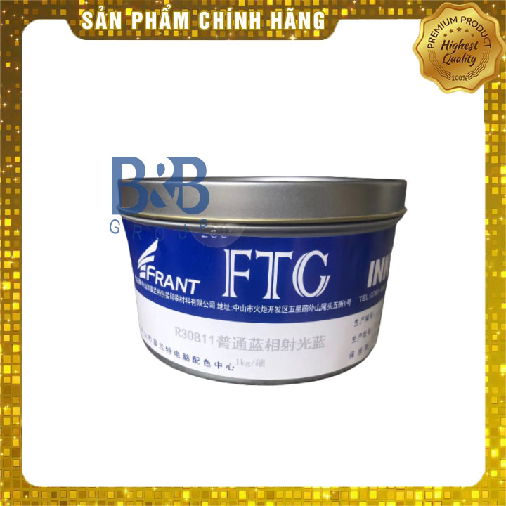 Mực in FRANT FTC-ISO  XANH - Mực in OFFSET INK BLUE