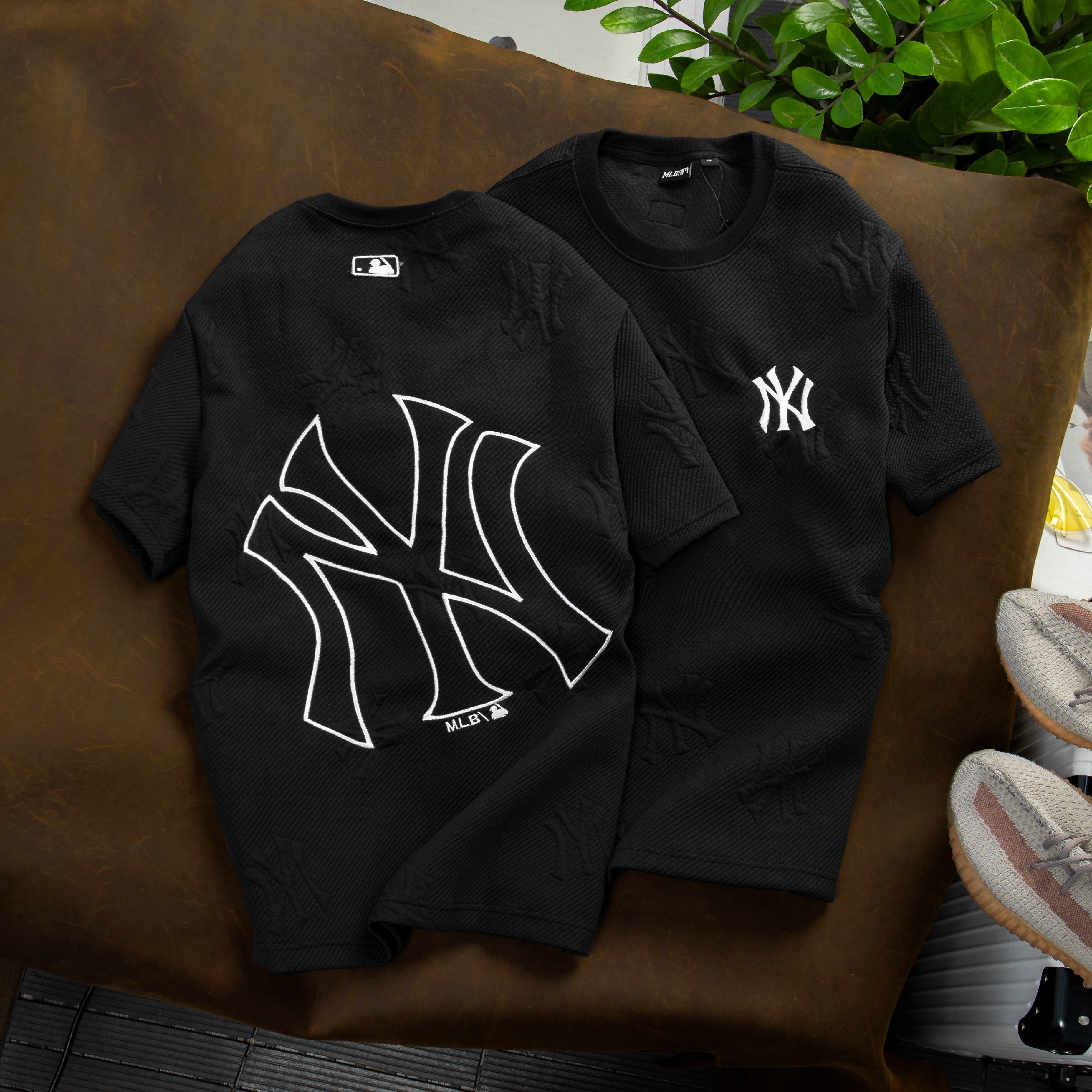 MLB  Áo thun unisex cổ tròn tay ngắn Basic Mega Logo Overfit