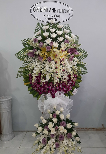 Shop bán hoa viếng tại Ba Đồn - Giá rẻ cạnh tranh- Trà Hương Shop
