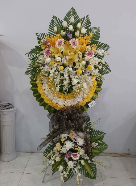 Shop bán hoa viếng tại Ba Đồn - Giá rẻ cạnh tranh- Trà Hương Shop