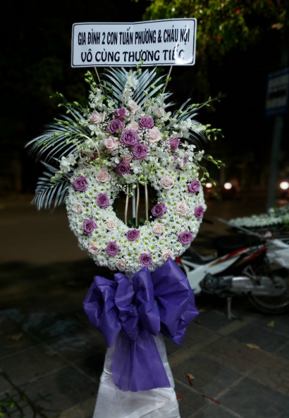 Hoa Phúng Viếng Đám Tang Tại Hòa Thành- Giao Nhanh 30 Phút