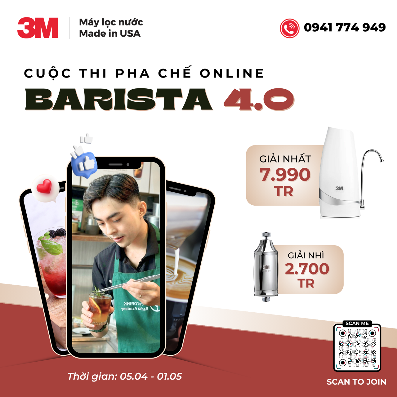 Cuộc thi pha chế online Barista 4.0