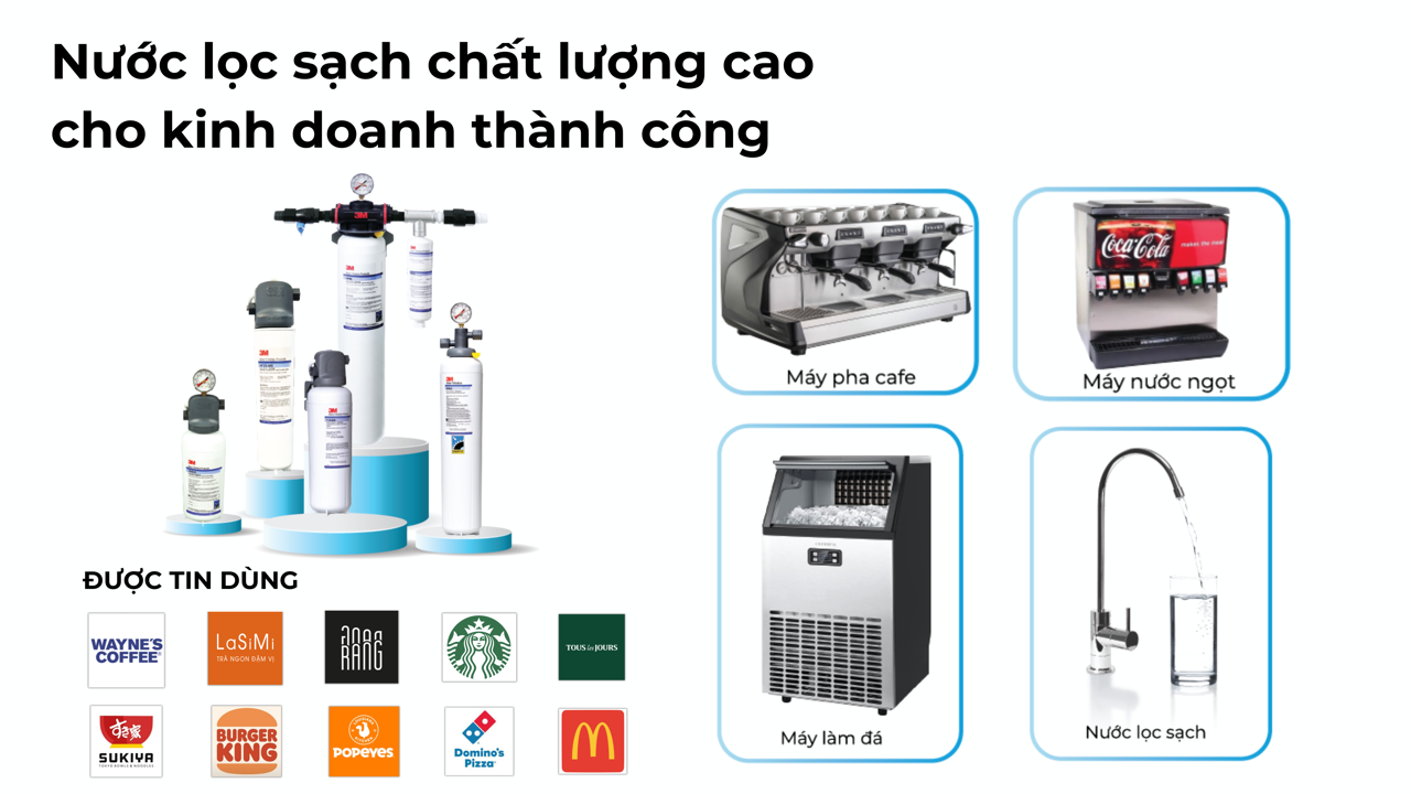 Giải pháp lọc nước hàng đầu ngành F&B
