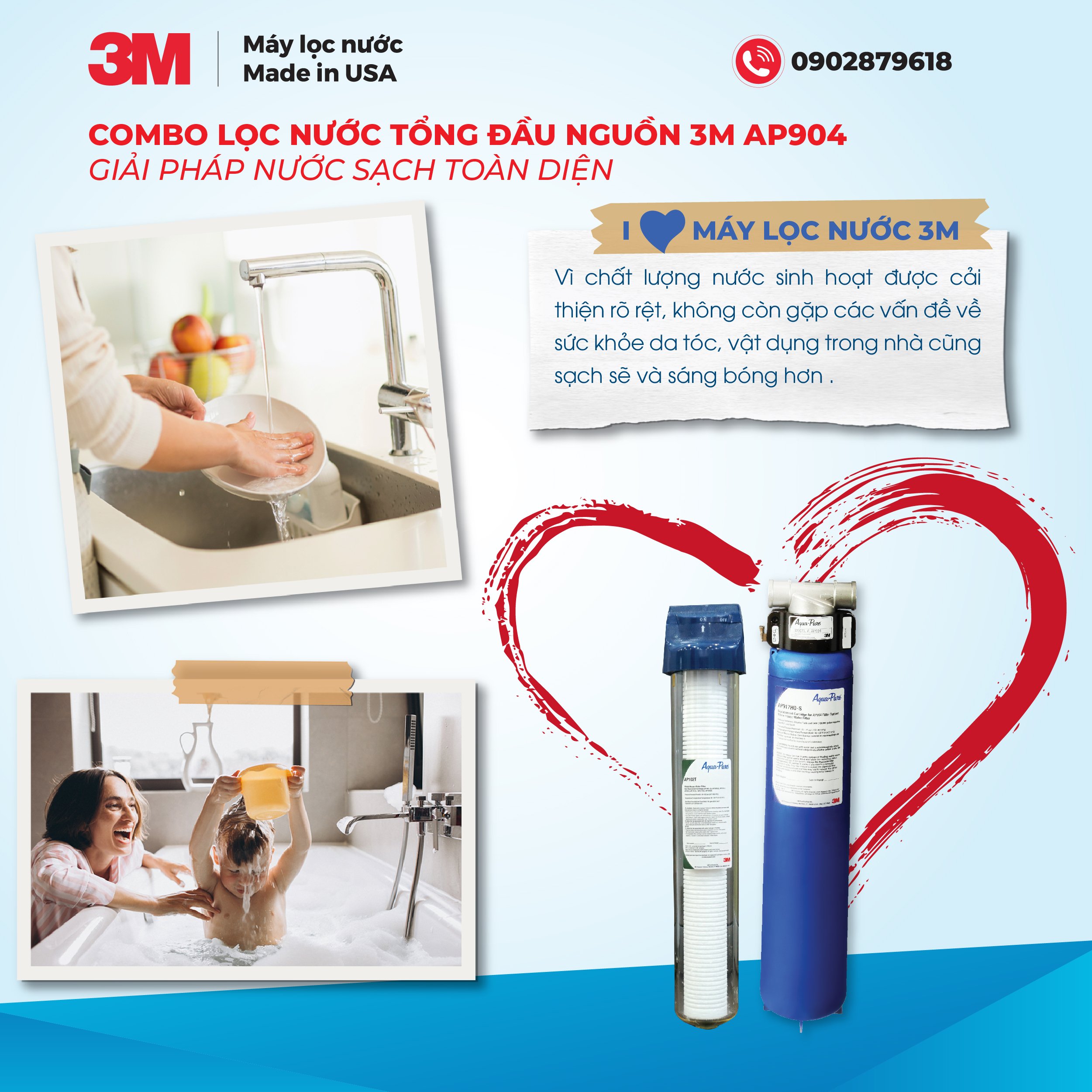 Giải pháp nước sạch toàn diện cho gia đình