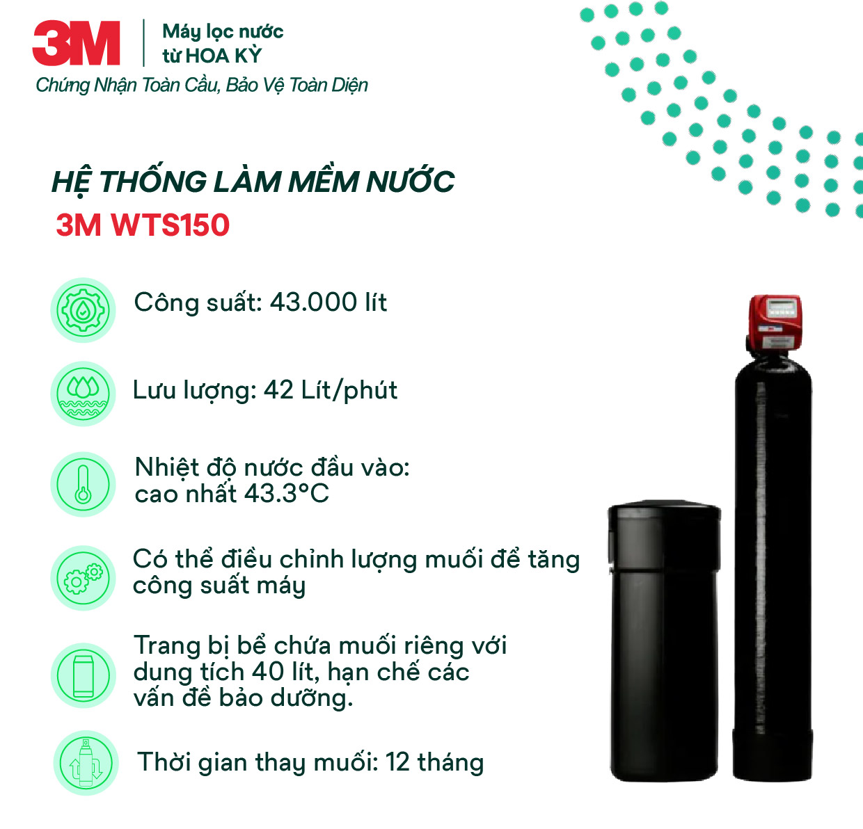 Hệ Thống Lọc Tổng Làm Mềm Nước 3M Dành Cho Biệt Thự - Villa