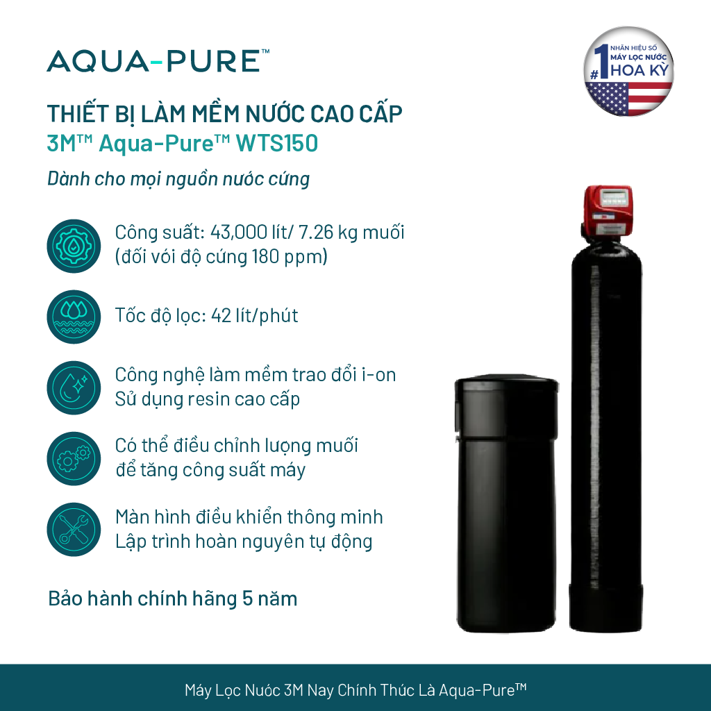 Hệ Thống Lọc Tổng Làm Mềm Nước 3M Dành Cho Biệt Thự - Villa