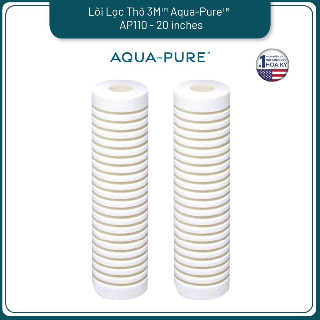 Lõi Thay Cho Bộ Lọc Thô 3M AP102T (MÃ AP110x2)