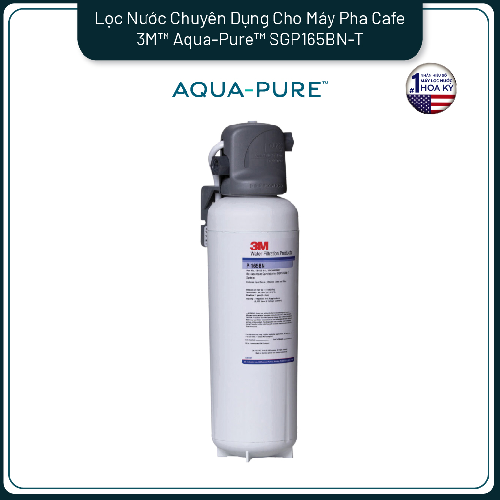 Máy Lọc Nước Chuyên Dụng Cho Máy Pha Cà Phê 3M SGP165BN-T