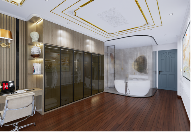 Bán nhà mặt ngõ phố Cổ Linh, Thạch Bàn, 7 tầng, DT 80m2, MT 4.2m, 4PN, full nội thất