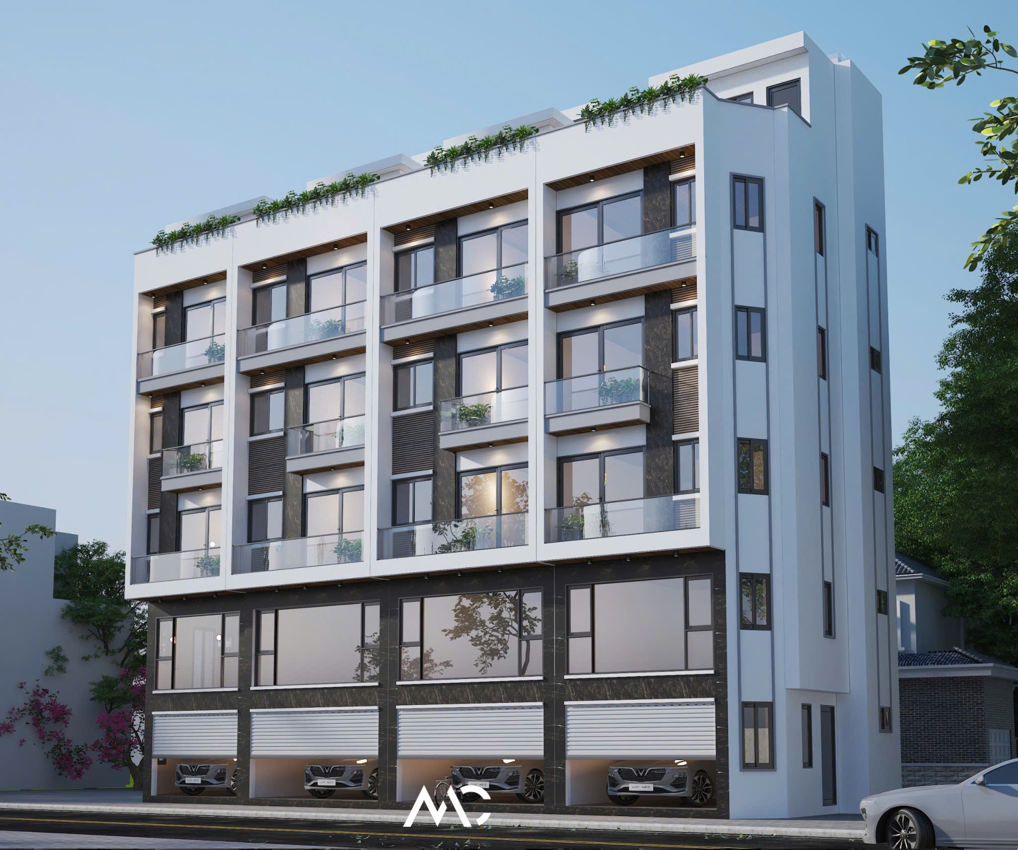 Bán nhà mặt ngõ phố Trạm, 6 tầng, DT 42m2, MT 5.3m, có thang máy, gara ô tô, ĐÃ BÁN