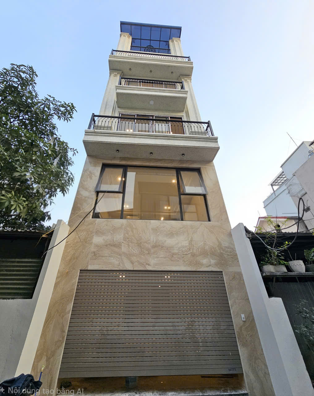 Bán nhà phố Lâm Hạ, gần hồ Hàng Không, 7 tầng, DT 68m2, MT 5m, 4PN, full nội thất