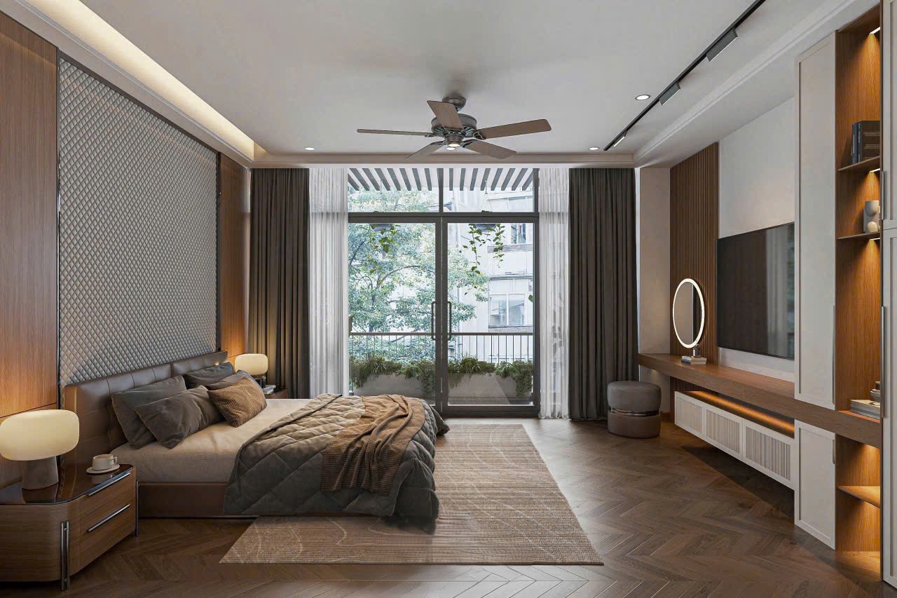 Bán nhà Ngõ 12 Thạch Bàn, gần Hồ Thạch Bàn, 5 tầng, DT 48m2, MT 4m, 4PN, full nội thất